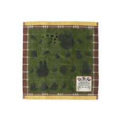 Mini Serviette Vert Automne 25x25 cm - Mon Voisin Totoro