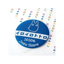 Miroir compact brodé Arrêt de bus -Mon Voisin Totoro