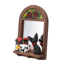 Miroir Jiji devant la glace - Kiki la petite sorcière