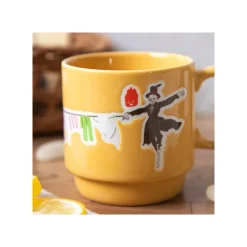 Mug couleur gauffré Grande lessive - Le Château ambulant