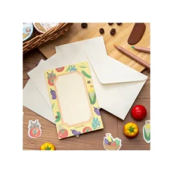Papier à lettres Break Time Légumes - Mon Voisin Totoro