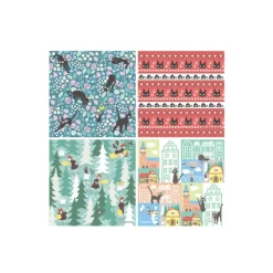 Papier Chiyogami 2024 - Kiki la petite sorcière