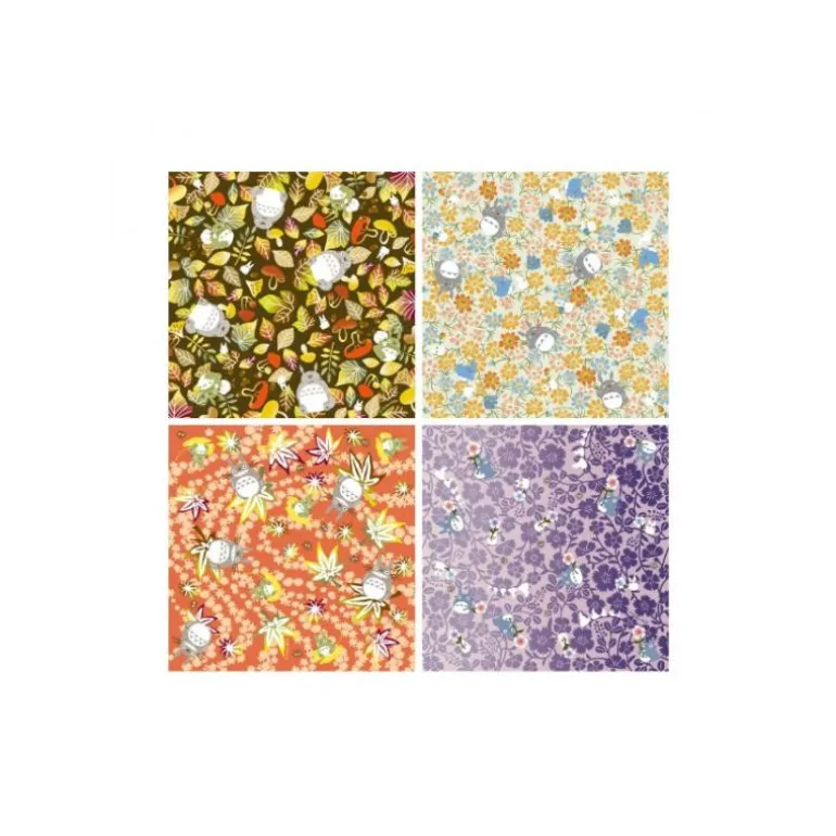 Papier Chiyogami Automne 2024 - Mon Voisin Totoro