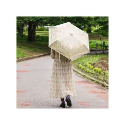 Parapluie pliant motifs fleurs - Le Château ambulant