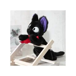 Peluche Nakayoshi Jiji allongée - Kiki la petite sorcière