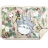 Plaid fluffy Totoro Framboise 70x100 cm - Mon Voisin Totoro