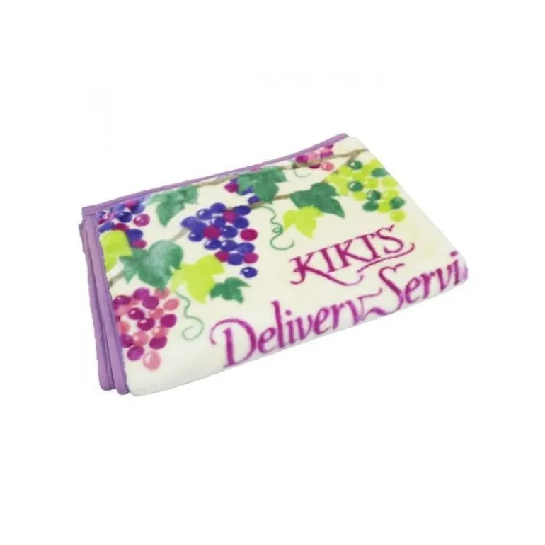 Plaid Jiji grappes de raisin 70x100 cm - Kiki la petite sorcière