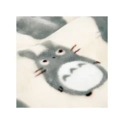 Plaid Silhouette Totoro Gris 70x100 cm - Mon Voisin Totoro