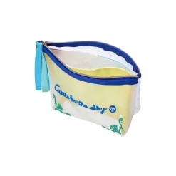 Pochette transparente brodée - Le Château dans le ciel