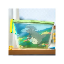 Pochette transparente brodée - Mon Voisin Totoro