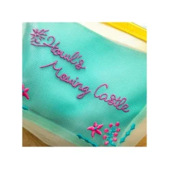 Pochette transparente brodée - Le Château ambulant