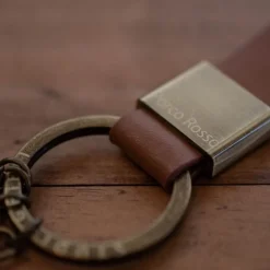 Porte Clés Cuir Marco - Porco Rosso