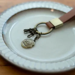 Porte Clés Cuir Marco - Porco Rosso