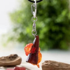 Porte-clés 3D Calcifer - Le Château ambulant