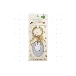 Porte-Clés Métal Totoro Blanc – Mon Voisin Totoro