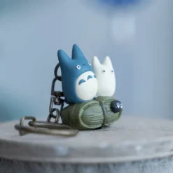 Porte-Clés Totoro Bleu et Blanc  - Mon Voisin Totoro