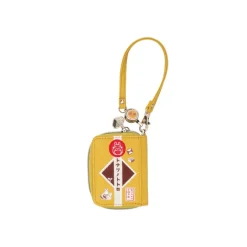 Porte-Monnaie Jaune Totoro patchs - Mon Voisin Totoro