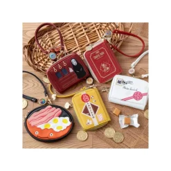 Porte-Monnaie Jaune Totoro patchs - Mon Voisin Totoro