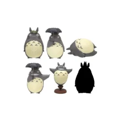 Pose Collection Assort. de 6 Figurines Totoro 01 - Mon Voisin Totoro