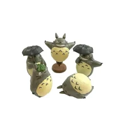Pose Collection Assort. de 6 Figurines Totoro 01 - Mon Voisin Totoro