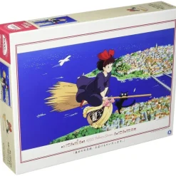 Puzzle 1000P Kiki dans le ciel - Kiki la petite sorcière