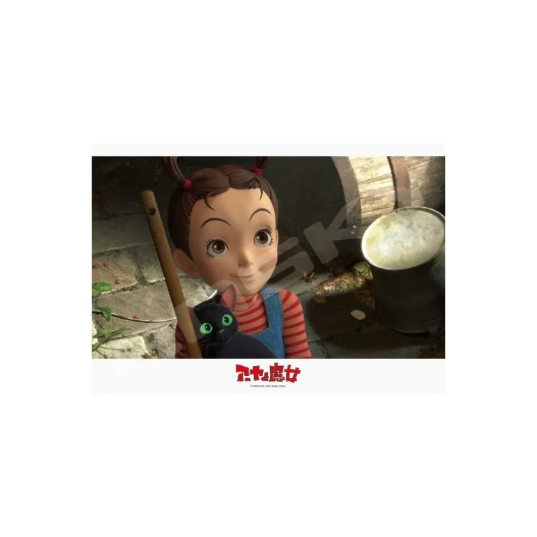 Puzzle Vitrail 208P Aya et Thomas - Aya et la sorcière