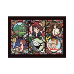 Puzzle Vitrail 208P Gallerie des personnages - Kiki la petite sorcièr