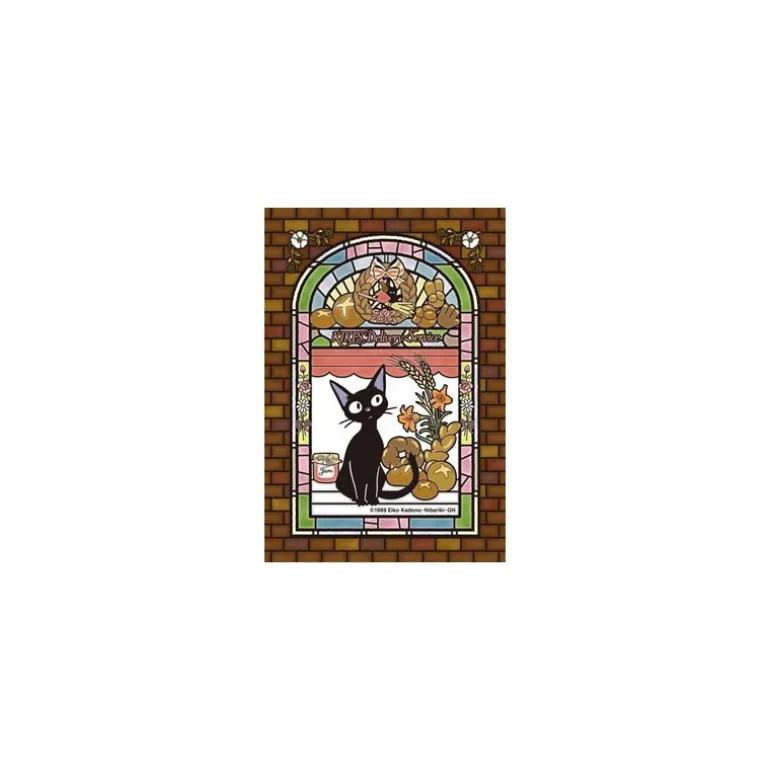 Puzzle Vitrail 126P Jiji Boulangerie - Kiki la petite sorcière