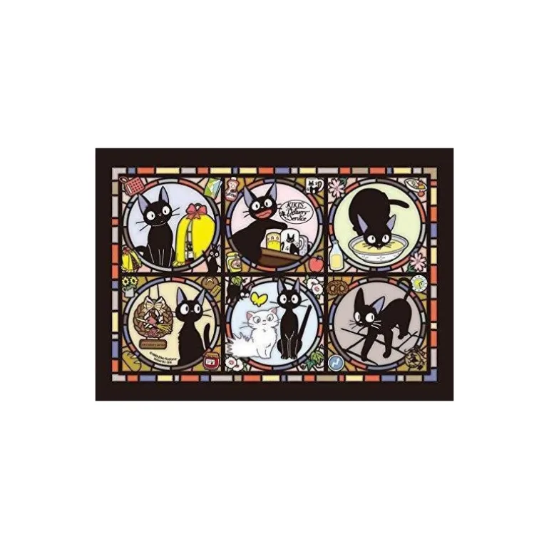 Puzzle Vitrail 208P Journées de Jiji - Kiki la petite sorcière