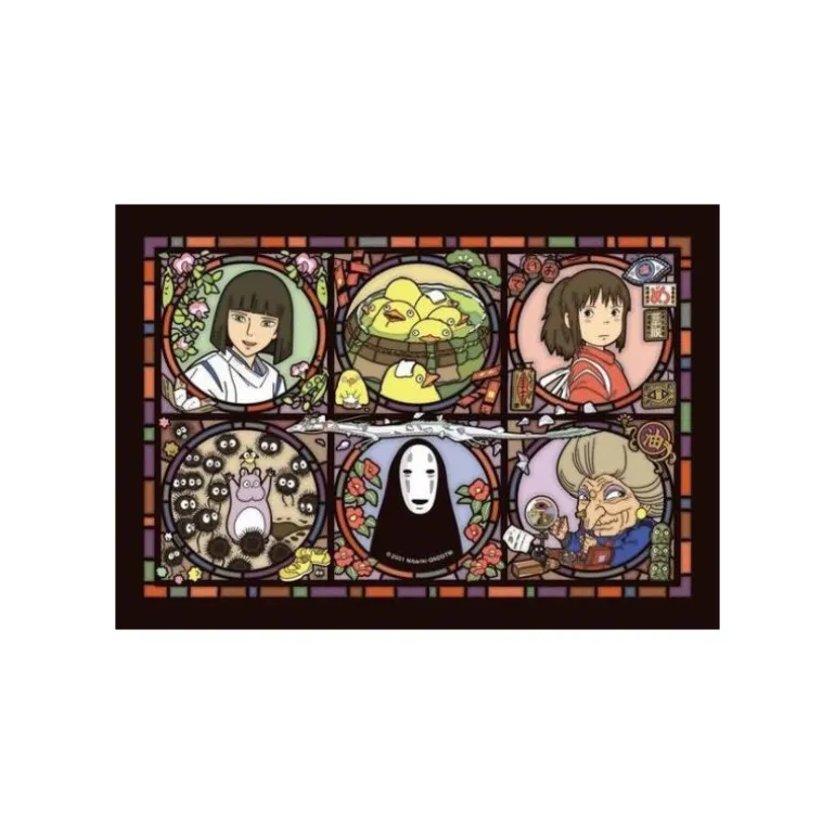 Puzzle Vitrail 208P No Face - Le Voyage de Chihiro