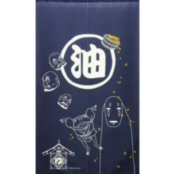 Rideaux Aburaya Bleu - Le Voyage de Chihiro