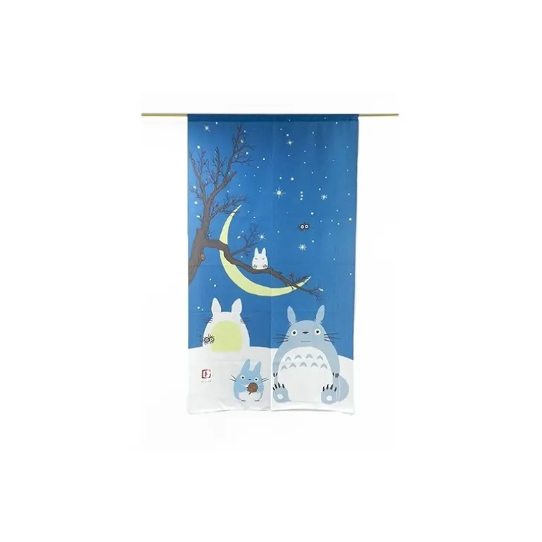 Rideaux Totoro Ciel d'hiver - Mon Voisin Totoro
