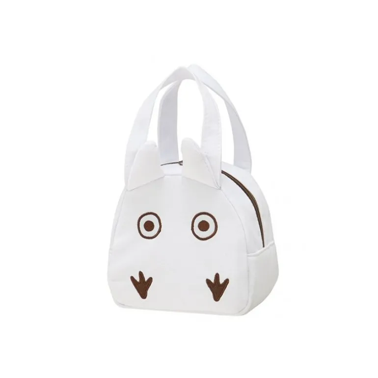 Sac à Lunch Totoro Blanc Tissu - Mon Voisin Totoro