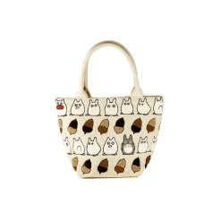 Sac Brode Beige Totoro Noisettes - Mon Voisin Totoro