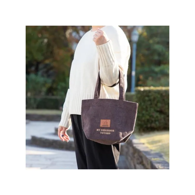 Sac velours Totoro écusson - Mon voisin Totoro