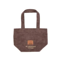 Sac velours Totoro écusson - Mon voisin Totoro