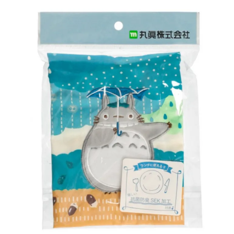 Sacoche à cordon Totoro sous la pluie 20 x 19 cm - Mon Voisin Totoro