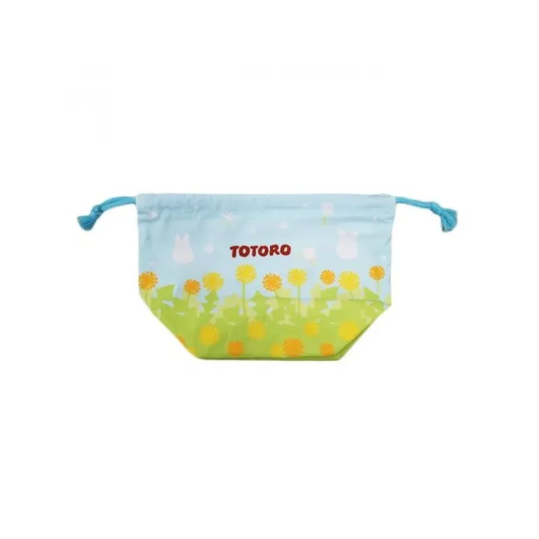 Sacoche à Gousset Totoro Fleurs 17 x 26 cm - Mon Voisin Totoro