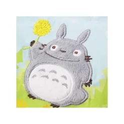 Sacoche à Gousset Totoro Fleurs 17 x 26 cm - Mon Voisin Totoro