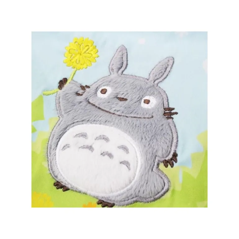 Sacoche à Gousset Totoro Fleurs 17 x 26 cm - Mon Voisin Totoro