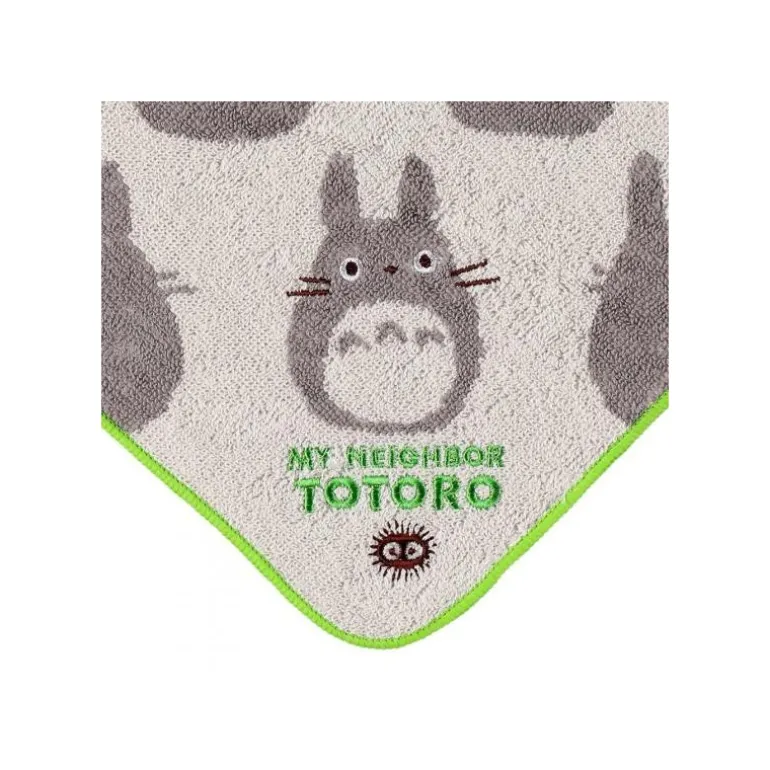 Serviette à passant Silhouette Totoro Gris - Mon Voisin Totoro