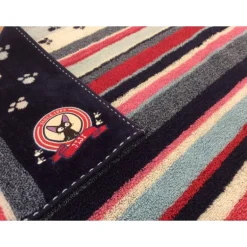 Serviette Empreintes Pattes Jiji 34x80 cm - Kiki la petite sorcière