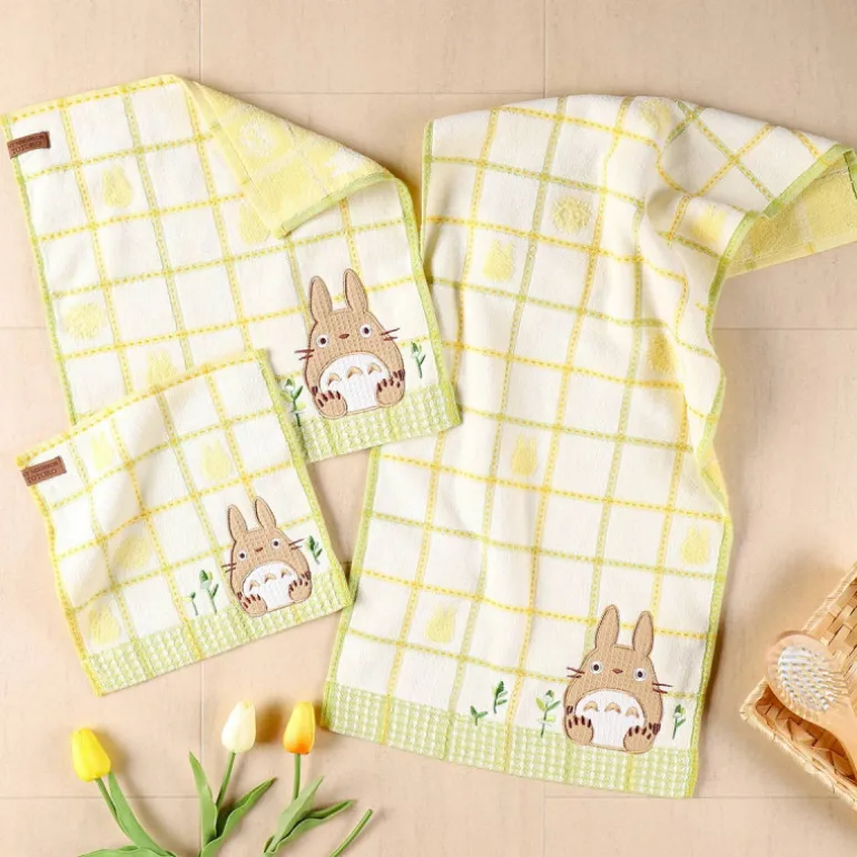 Serviette gauffrée Totoro 34x80 cm - Mon VoisinTotoro