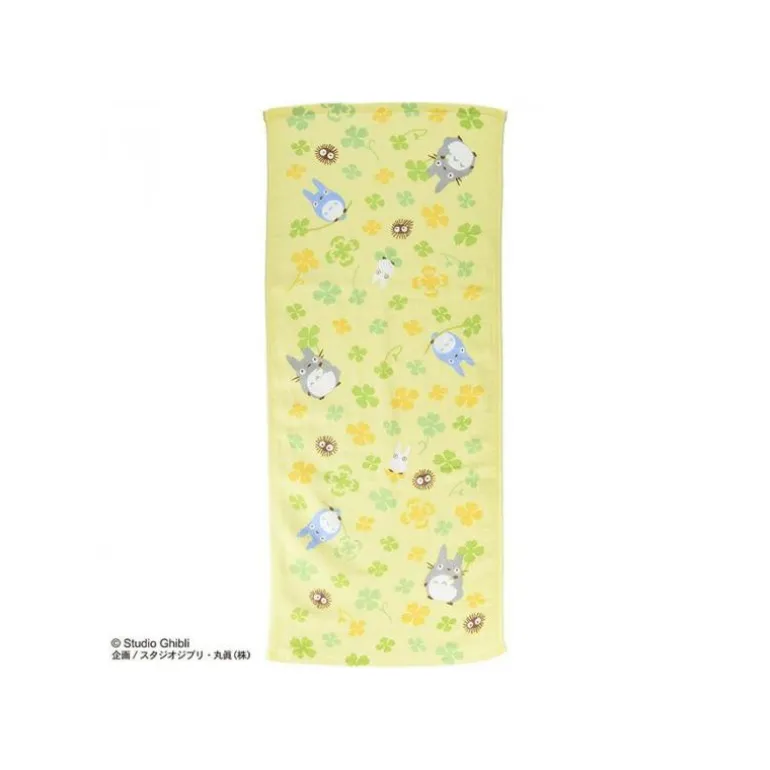 Serviette Imabari Totoro Trèfle 34x80 cm - Mon Voisin Totoro