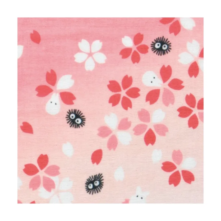 Serviette Imabari Totoro Hanafubuki 34x80 cm - Mon Voisin Totoro