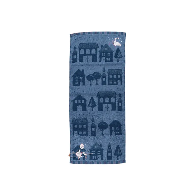 Serviette La nuit du départ 34x80 cm - Kiki la petite sorcière