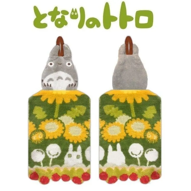 Serviette Mascotte Totoro Gris 20x45 cm- Mon Voisin Totoro
