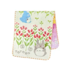 Serviette Totoro Fleurs Sauvages 34x80 cm - Mon Voisin Totoro