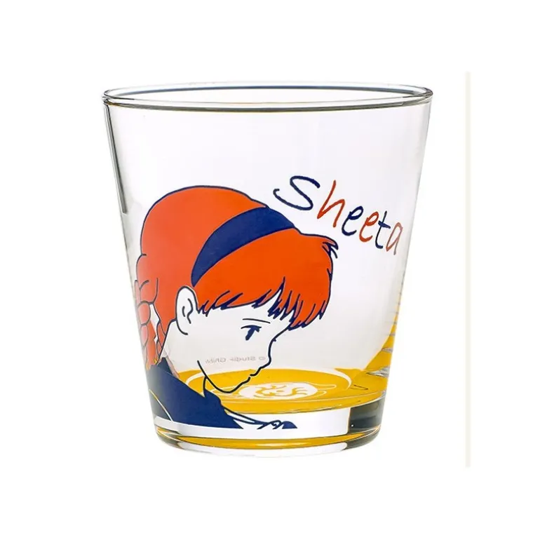 Set 2 Verres Sheeta & Pazu - Le Château dans le ciel