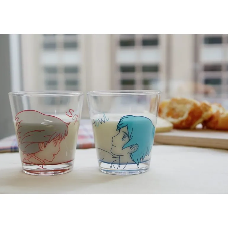 Set 2 Verres Sophie & Howl - Le Château ambulant